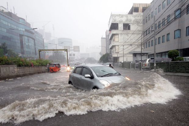Puncak Banjir di Ibu Kota Januari 2015