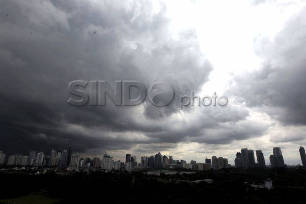 BMKG Prediksi Jakarta Diguyur Hujan Hingga Malam Hari