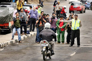 Pembatasan Sepeda Motor di Thamrin Diprediksi Terseok-seok
