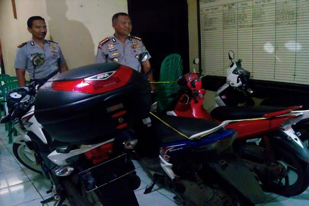 Polisi Amankan 4 Sepeda Motor dari Tangan 3 Pelaku Begal