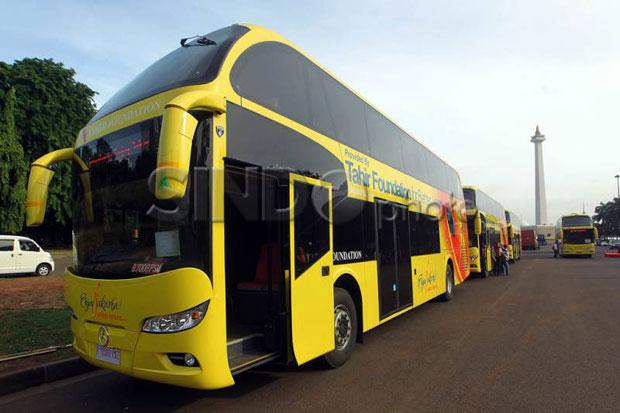 DKI Harap 5 Bus Tahir Foundation Bisa Jalan di Ibu Kota