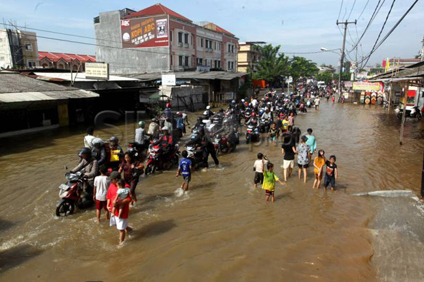 Ini Beberapa Kawasan Banjir di Kota Tangerang