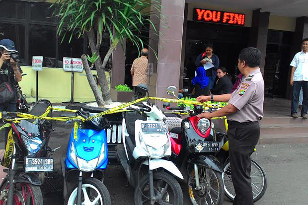 Periksa Toko Sparepart Bekas, Polisi Temukan dua Motor Bodong