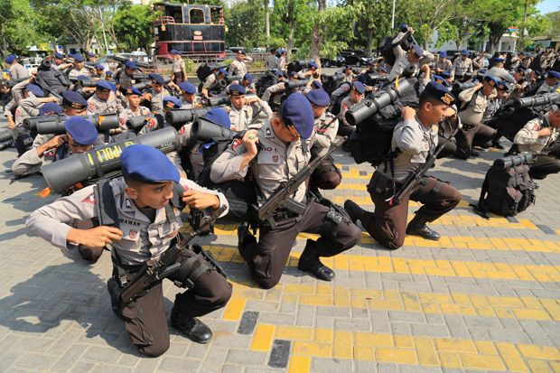 Jelang Pemilihan Pengurus, Apartemen Ini Dijaga Ketat Ratusan Personel Polri/TNI