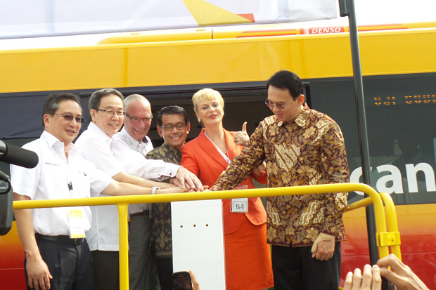 DKI Tambah 22 Armada Bus Scania untuk Transjakarta