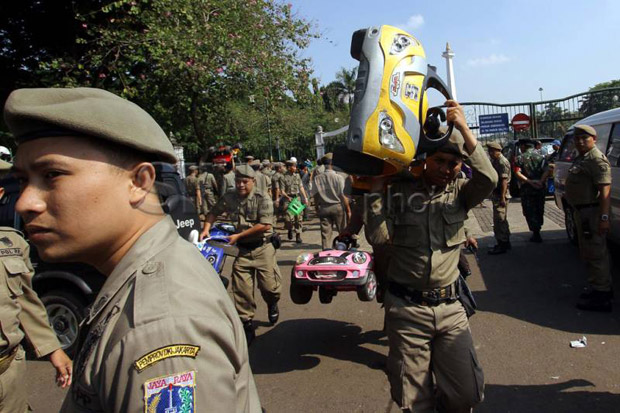 Ini Sebutan Pengelola Lenggang Jakarta Terhadap PKL Monas