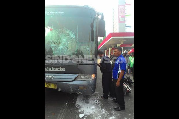 Kecelakaan Bus Transjakarta, Ibu Hamil Masuk Kolong Bus