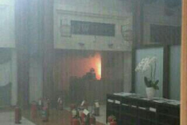 Api di Bandara Soetta Berasal dari Lounge