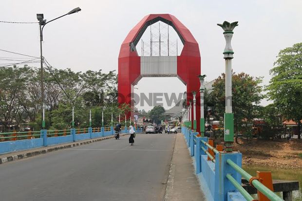 Kota Tangerang Hamburkan Rp4,1 Miliar untuk Hias Jembatan Ini