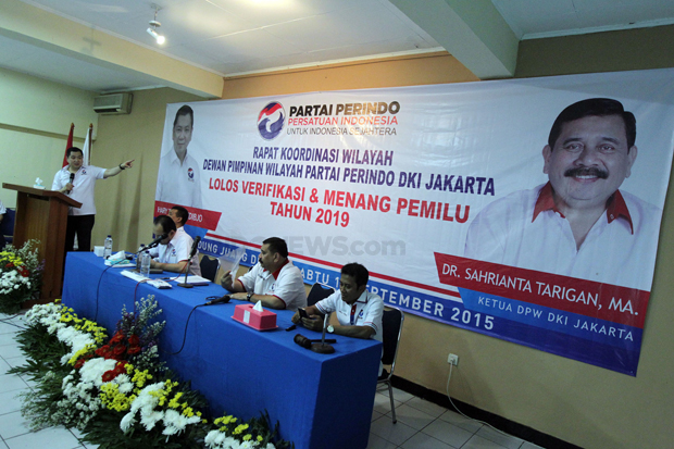 Perindo Perkuat Struktur Partai di DKI Jakarta