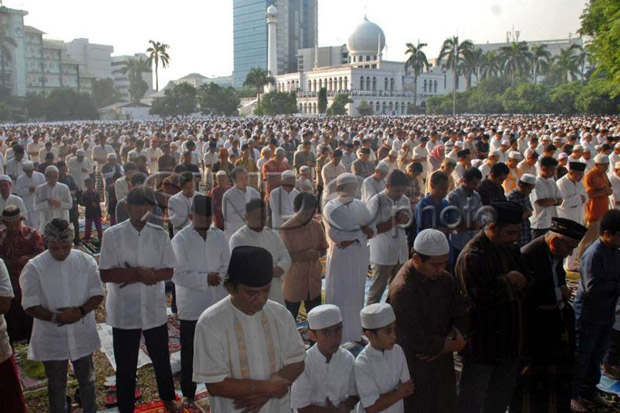 Warga Jabodetabek Gelar Salat Idul Adha di STIE Muhammadiyah