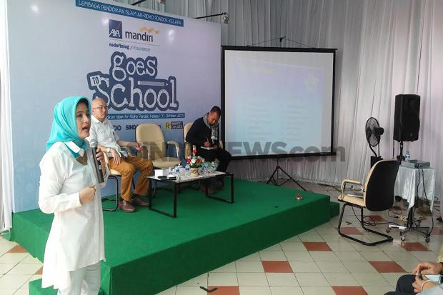 Koran SINDO-Sindonews.com Gelar AXA Goes to School Bareng AXA Mandiri