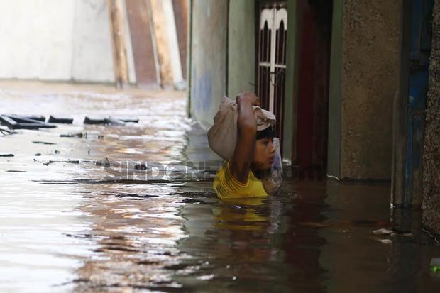 Kampung Pulo Kembali Diterjang Banjir