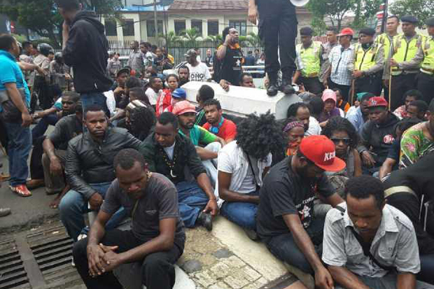 Ini Penyebab Demo Mahasiswa Papua Ricuh