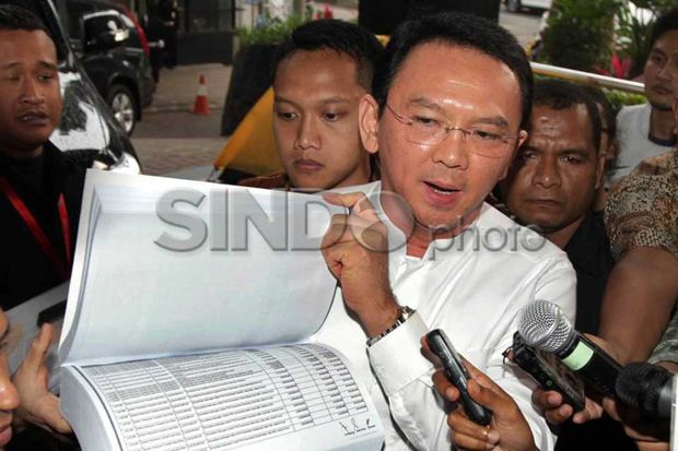 KPK Batalkan Ahok Jadi Narasumber, sang Gubernur Bingung