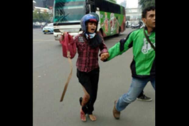 Cari Kerja di Jakarta, Anggun Terkena Serpihan Bom Sarinah