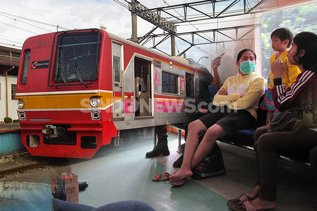 Perjalanan Commuter Line ke Bogor Kembali Normal