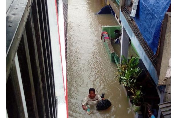 Diguyur Hujan Deras, Jakarta, Tangerang dan Bekasi Kebanjiran