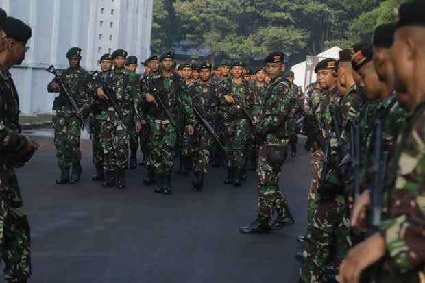 Jelang Pembukaan KTT OKI, Kawasan Senayan Dijaga Ketat TNI-Polri