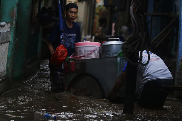 Banjir di Jakarta Disebabkan Buruknya Kondisi Drainase