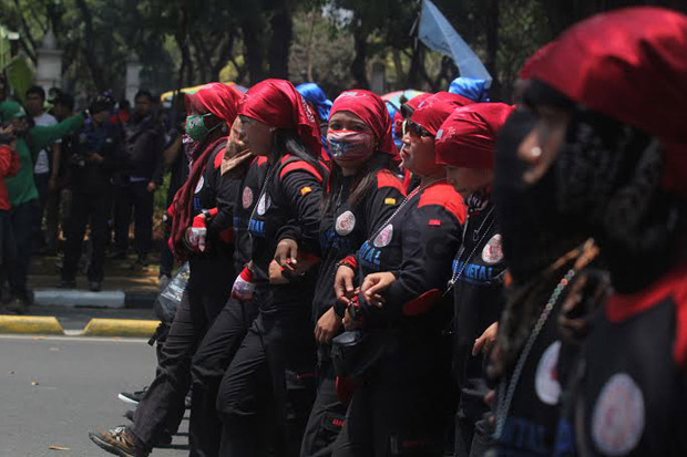 Geruduk Jakarta, Buruh Metal Depok Bawa Empat Tuntutan