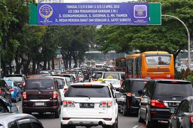 3 in 1 Dihapus, DKI Terkesan Biarkan Kemacetan