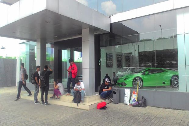 Kesaksian Satpam Soal Tembakan di Showroom Lamborghini
