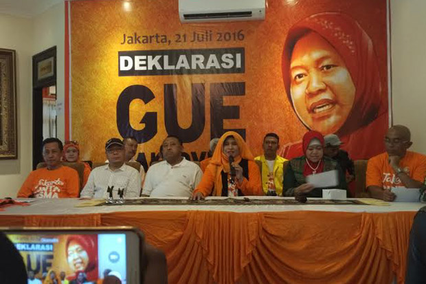 Jaklovers Minta Izin Warga Surabaya Boyong Risma ke Jakarta