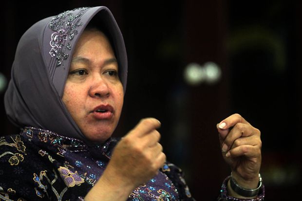Risma Bungkam Soal Pilgub DKI Jakarta