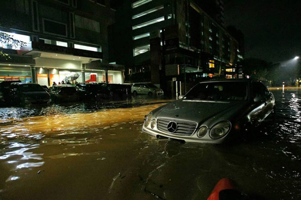 BPBD DKI Masih Hitung Kerugian Banjir di Jaksel