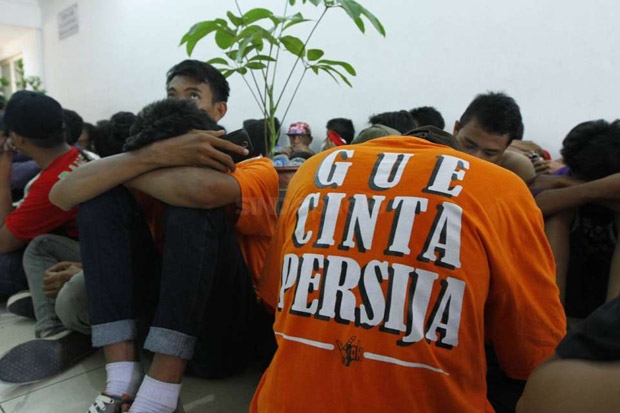 Sembilan Suporter Persija Masih Ditahan di Mapolres Bogor