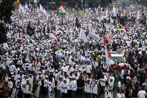 Habib Rizieq Anggap Jokowi Penyebab Jatuhnya Korban Demo 4 November