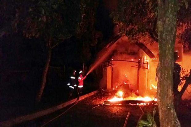 Markas GMBI di Bogor Dibakar, 20 Anggota FPI Diamankan