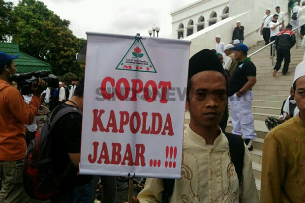FPI Desak Kapolri Copot Kapolda Jawa Barat