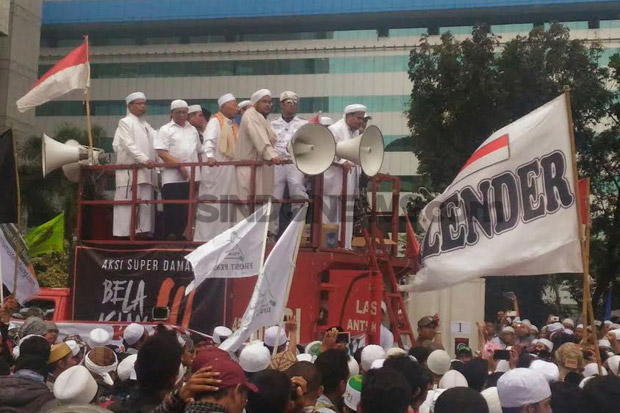 Pimpin Demo FPI, Habib Rizieq Tuntut Megawati Diperiksa