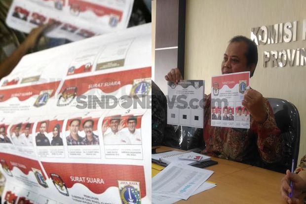 Kamis, 30 Ton Surat Suara Pilgub DKI Dikirim dari Makassar