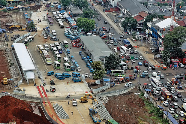 Ada Pembangunan Stasiun MRT, Jalan RS Fatmawati Ditutup Sebagian