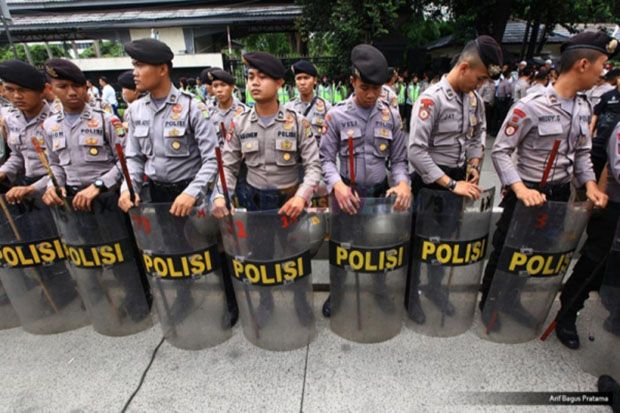 Sidang Ahok, Polisi Kembali Tutup Jalan RM Harsono