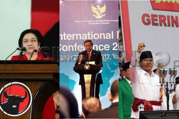 SBY, Megawati, dan Prabowo Bakal Bertemu di Lokasi Debat Cagub DKI