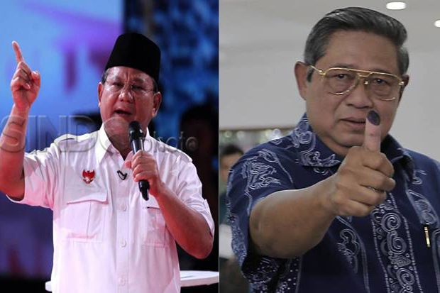 Besok, Prabowo-SBY Dijadwalkan Satu Panggung Kampanye di Bekasi