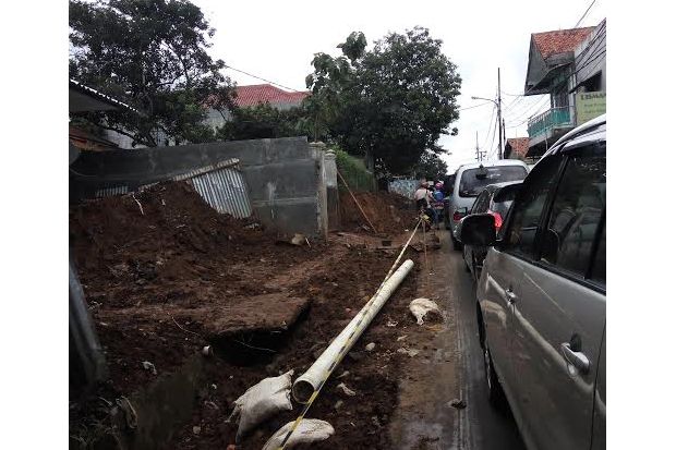 Proyek Galian Utilitas dan Jalan Rusak Perparah Kemacetan di  Bogor