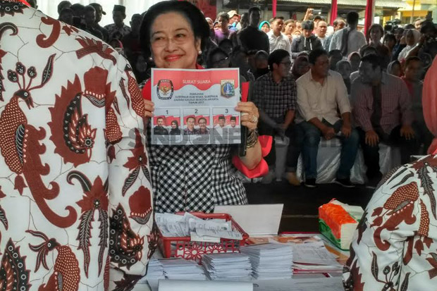 Di TPS Megawati, Anies-Sandi Dulang 207 Suara