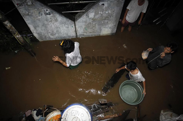 Banjir Kampung Melayu Terparah di RW 07 dan RW 08