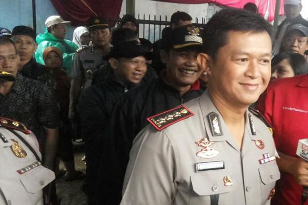Pencoblosan Ulang, Puluhan Polisi Jaga Ketat TPS 29 Kalibata, Pancoran