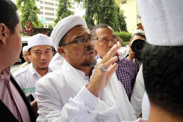 Habib Rizieq Pimpin Doa agar Ahok Segera Dipenjara