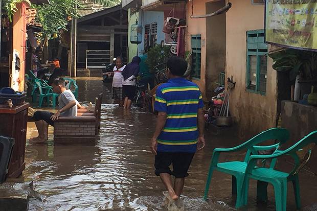 Kali Sunter Meluap, Cipinang Melayu Kembali Banjir