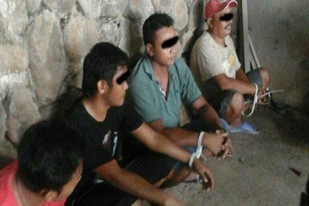 Polisi Bekuk Lima Pengoplos Elpiji 12 Kilogram di Depok