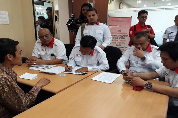 Ikut Rapat Tim Ahok-Djarot, Ketua KPU dan Bawaslu DKI Dilaporkan ke DKPP