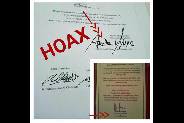 Pembiaran Info Hoax Soal Anies-Sandi Picu Kemarahan Publik