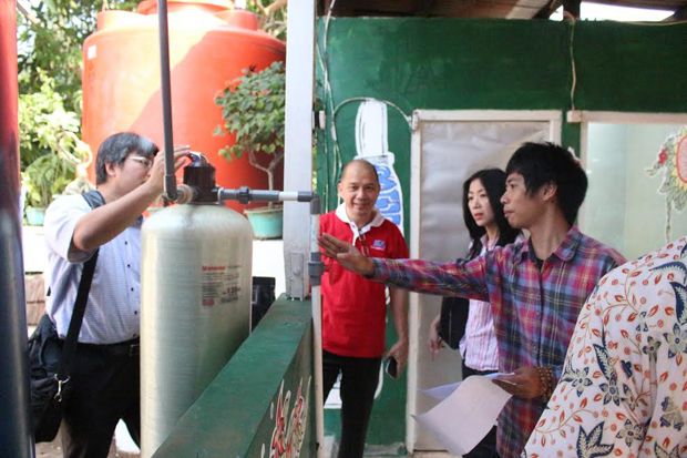 SGU Sediakan Air Bersih untuk Masyarakat Desa Marga Mulya